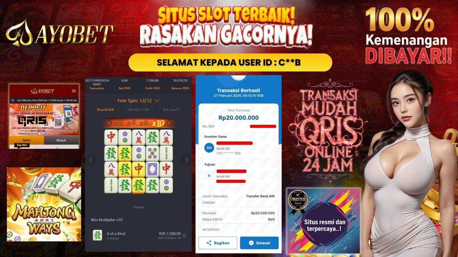 AYOBET JACKPOT SLOT MAHJONG WAYS